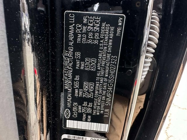 2025 Hyundai Santa Fe Hybrid Limited