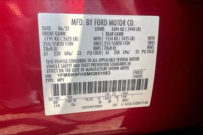 2021 Ford Explorer Limited