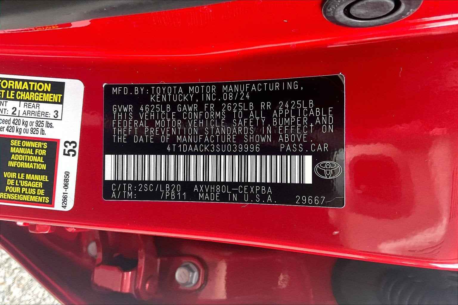 2025 Toyota Camry XSE