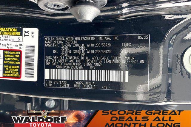 2025 Toyota Highlander XSE