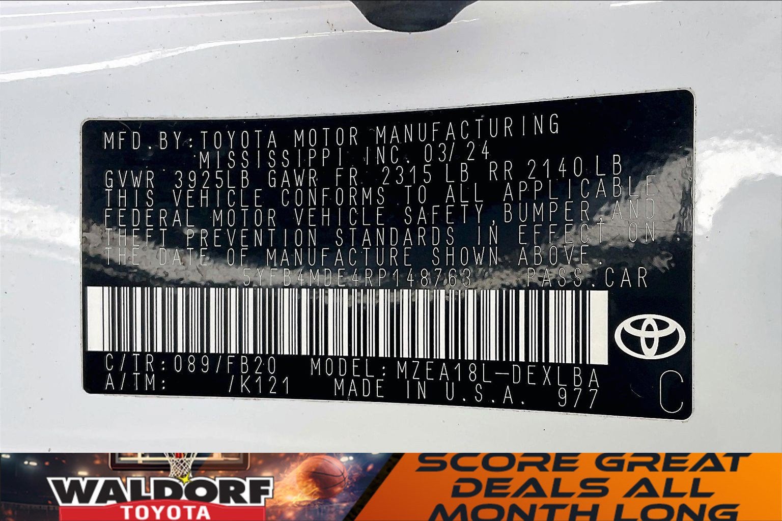 2024 Toyota Corolla LE