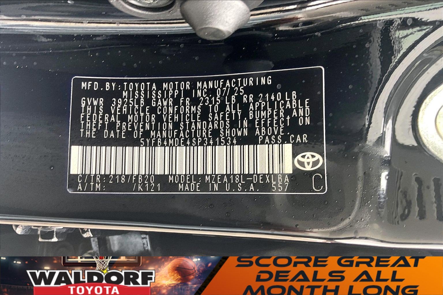 2025 Toyota Corolla LE