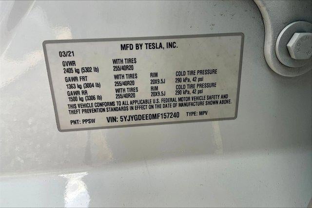 2021 Tesla Model Y Long Range