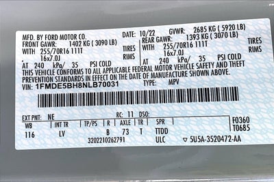 2022 Ford Bronco Base