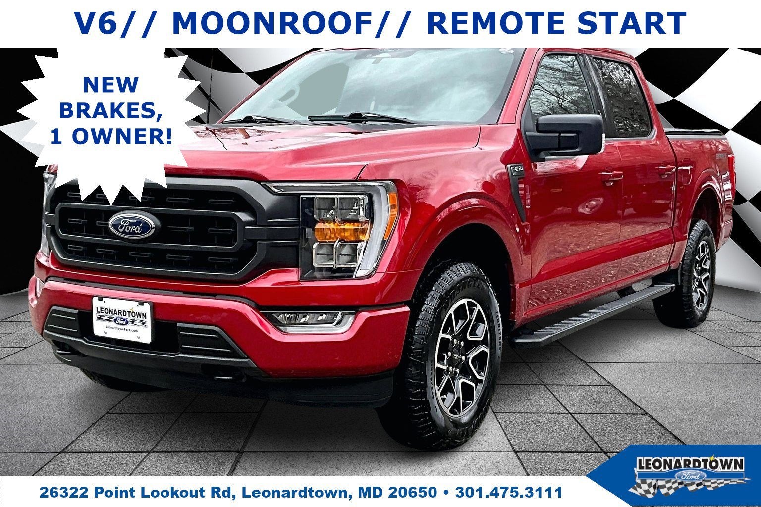 2022 Ford F-150 XLT SPORT MOONROOF