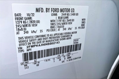 2022 Ford Edge SEL AWD