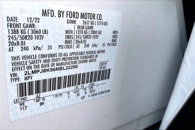 2022 Lincoln Nautilus Reserve