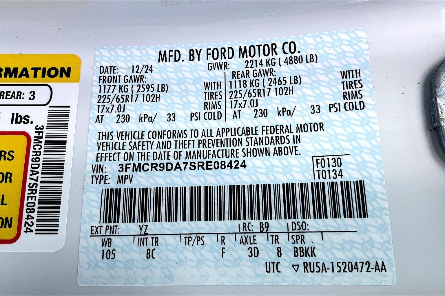 2025 Ford Bronco Sport Badlands