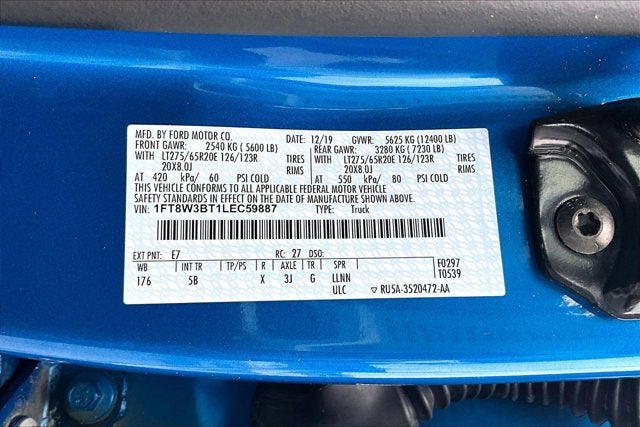 2020 Ford Super Duty F-350 SRW LARIAT