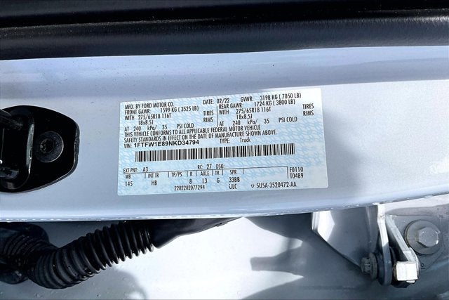 2022 Ford F-150 LARIAT