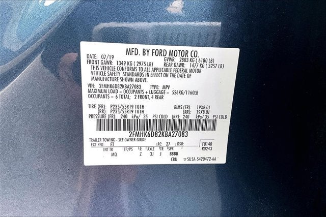 2019 Ford Flex Limited