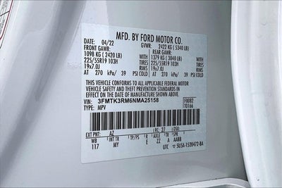 2022 Ford Mustang Mach-E Premium