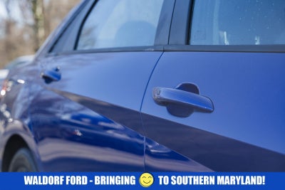 2021 Hyundai Elantra Hybrid Blue