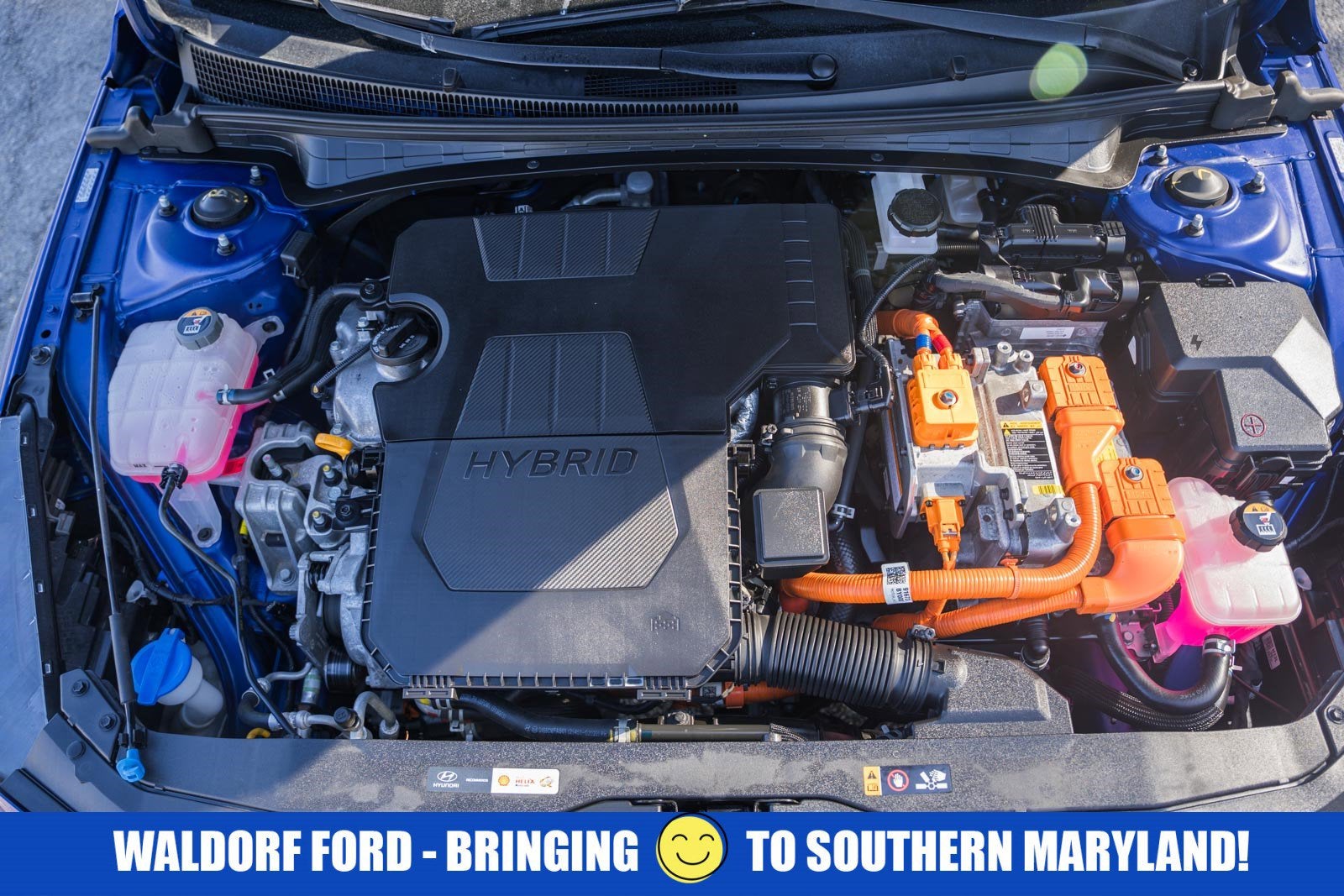 2021 Hyundai Elantra Hybrid Blue