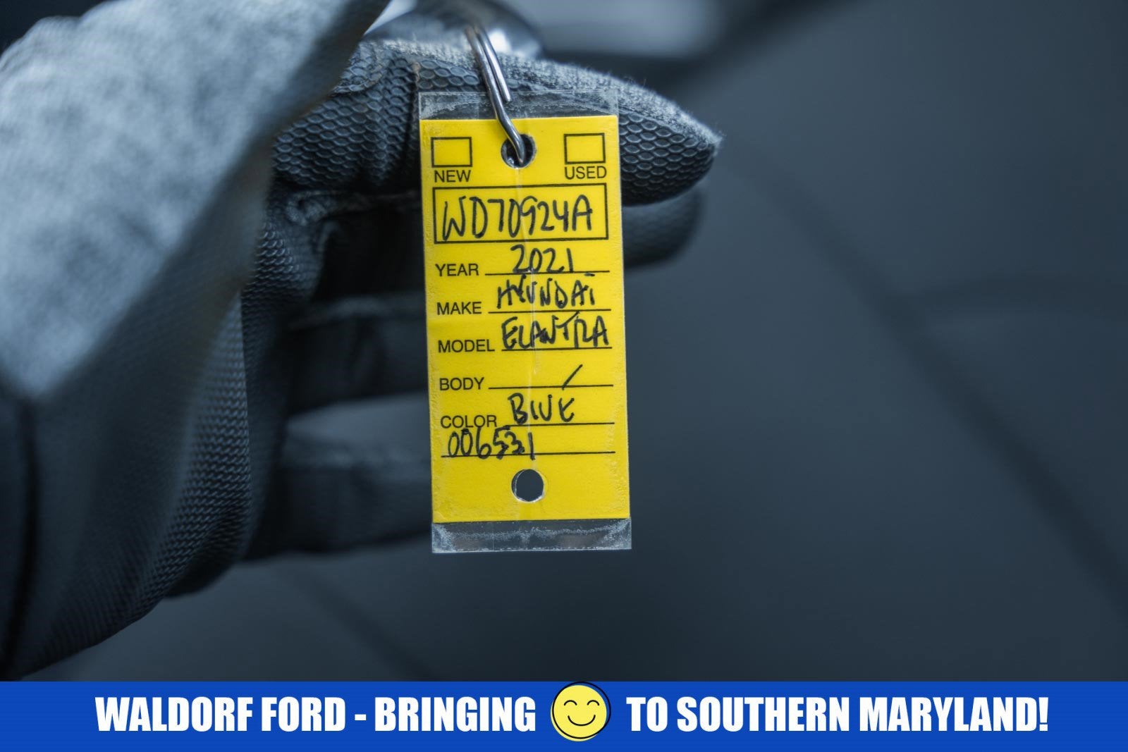 2021 Hyundai Elantra Hybrid Blue