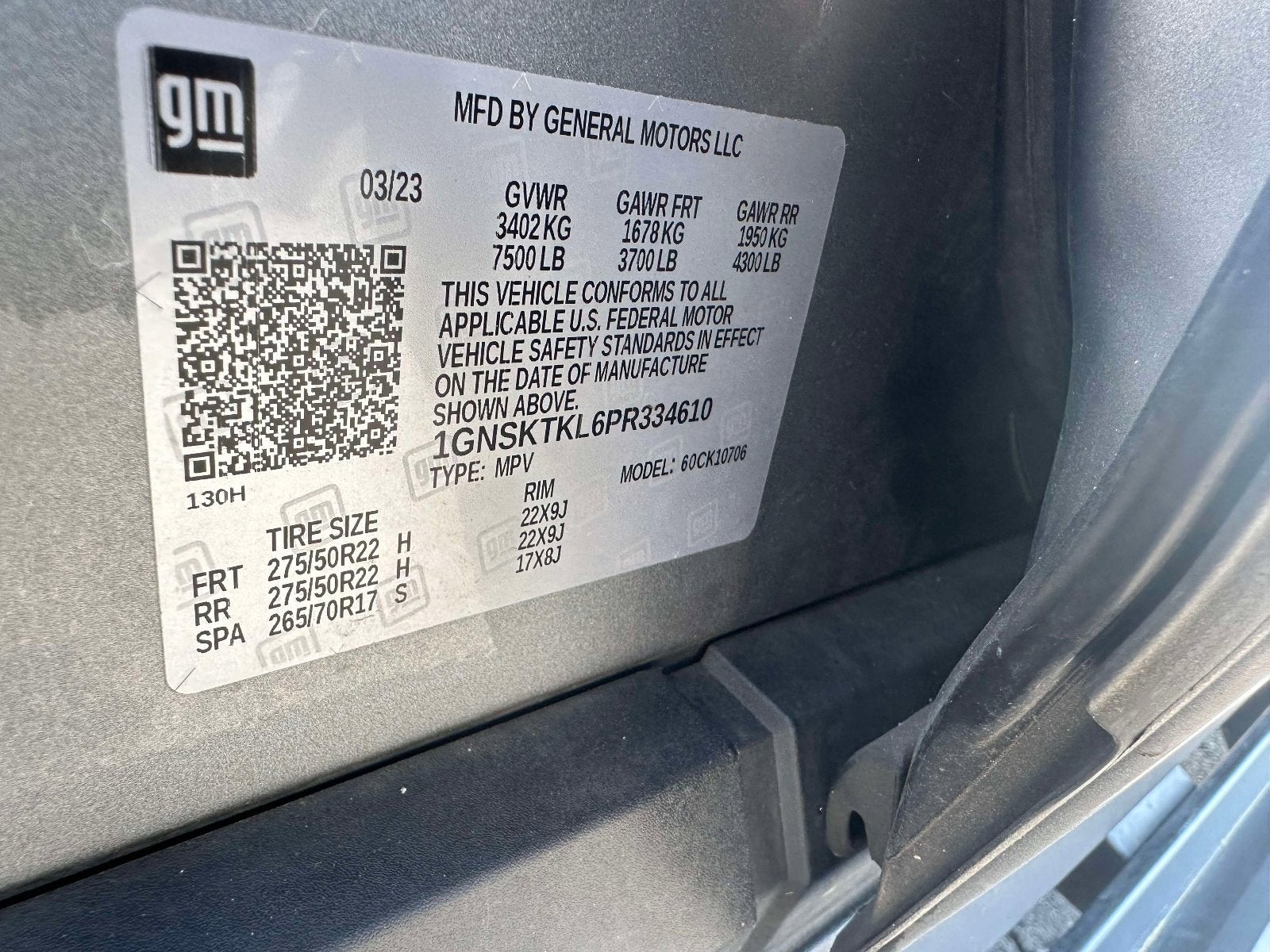 2023 Chevrolet Tahoe High Country