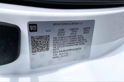 2024 Chevrolet Corvette Stingray 1LT