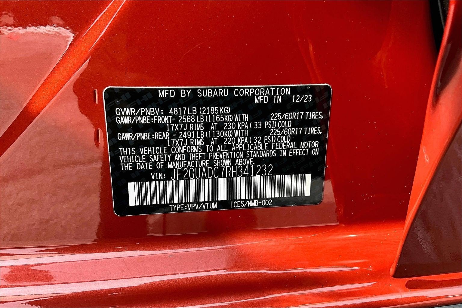 2024 Subaru Crosstrek Premium