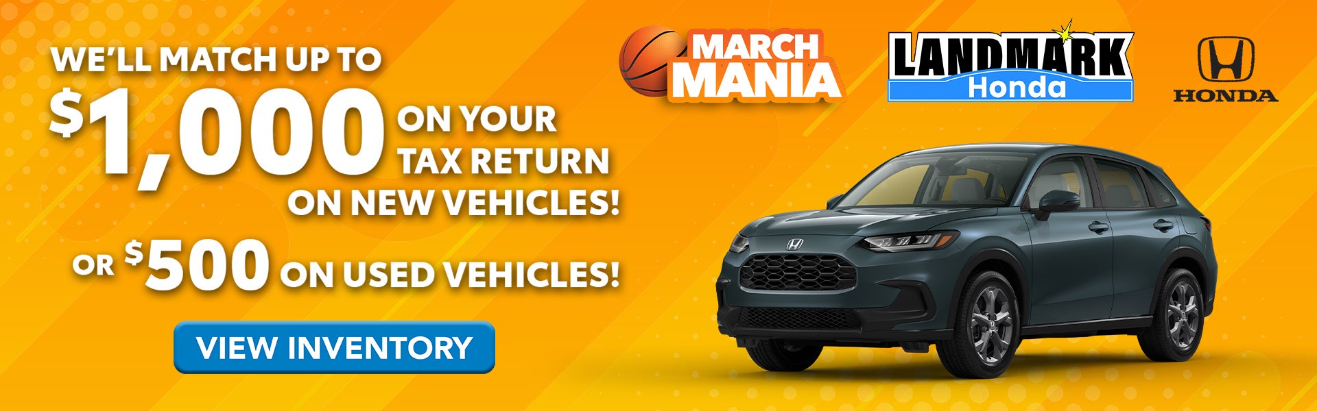 We'll match up to $1,000 on your tax return.