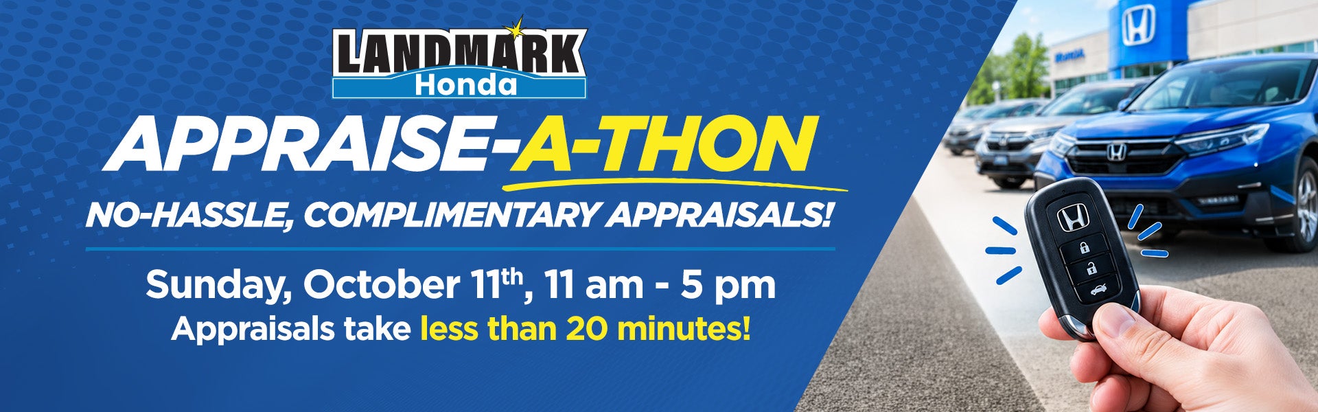 No hassle, complimentary appraisals