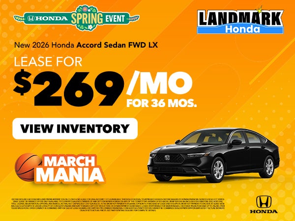 2026 Honda Accord Sedan FWD LX