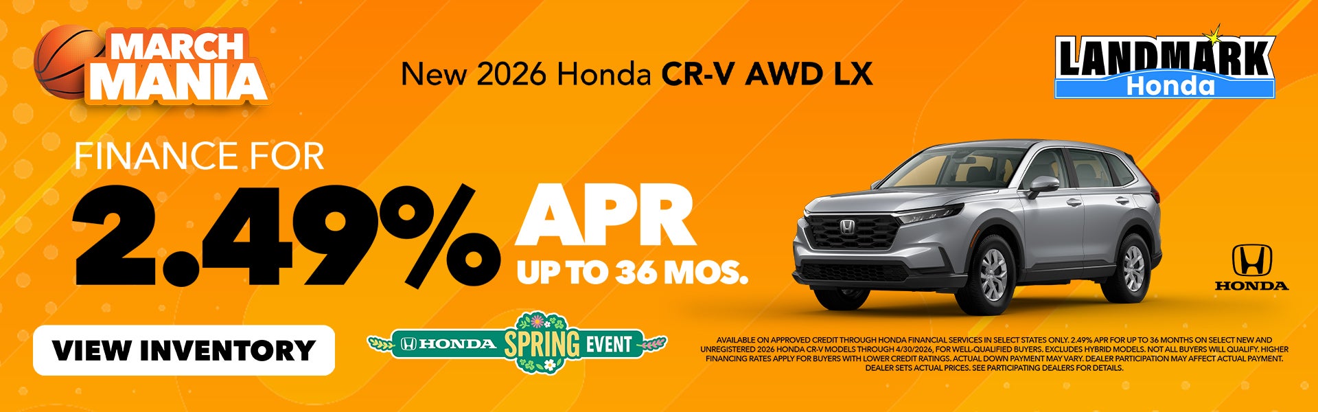 2026 Honda CR-V AWD LX