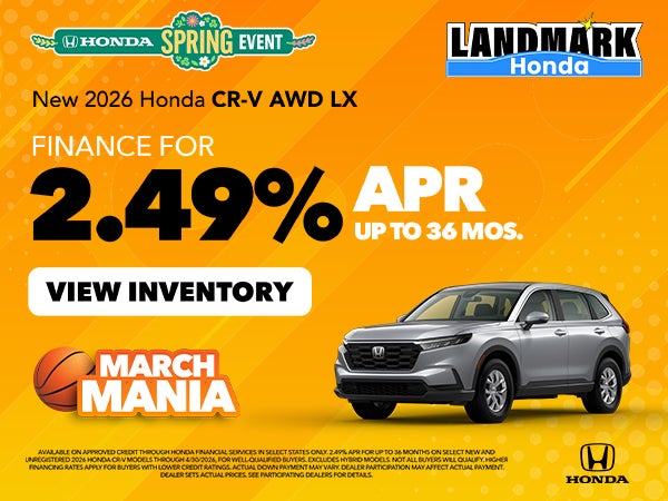 2026 Honda CR-V AWD LX