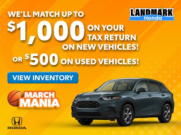 We'll match up to $1,000 on your tax return.